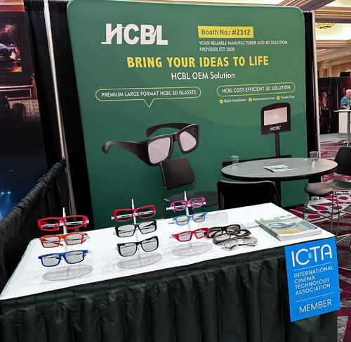 Latest company news about HCBL se exhibió con éxito en CinemaCon 2026 en Las Vegas